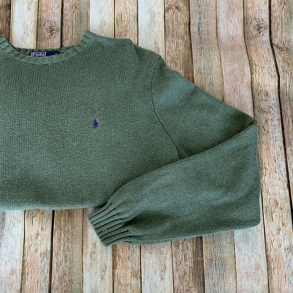 Polo Ralph Lauren Other - Polo by Ralph Lauren men’s green lg crew sweater